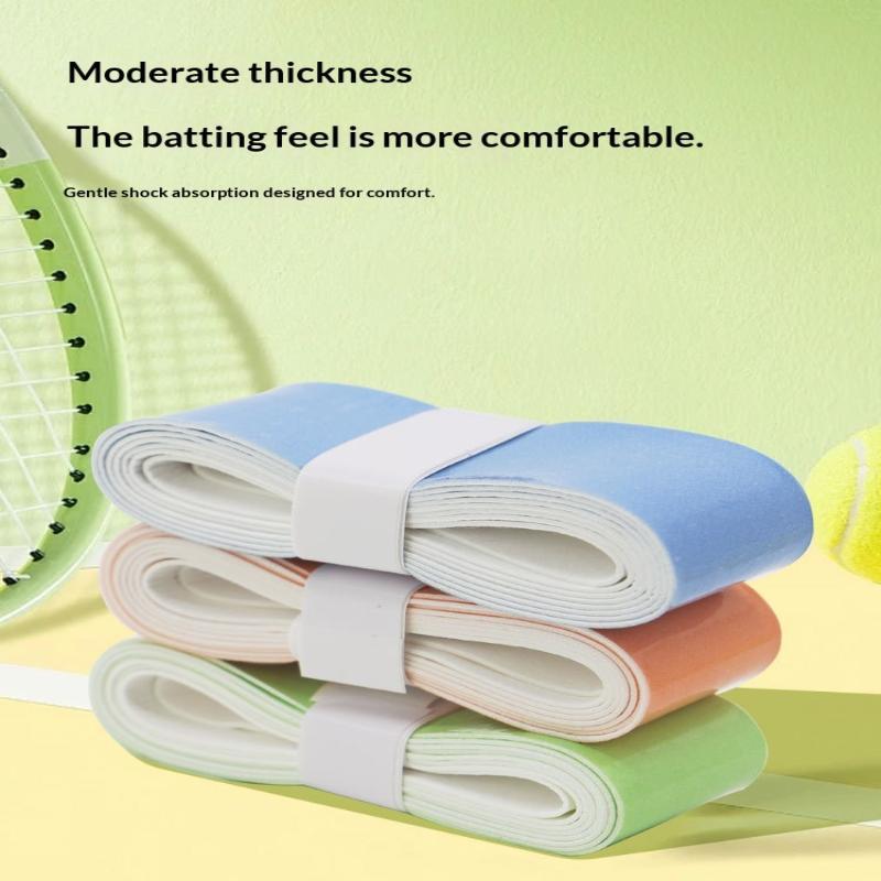 Badminton Grip - グラデーションカラー汗止めテニスラケットグリップテープ通気性滑り止めオーバーグリップバドミントンスポーツトレーニング用