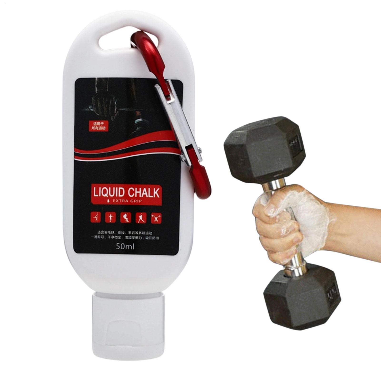 Sports Grip - 液体マグネシウムパウダー滑り止め液体チョーク汗に強いワークアウトグリップパウダー、リフティング、クライミング、ジムスポーツ用