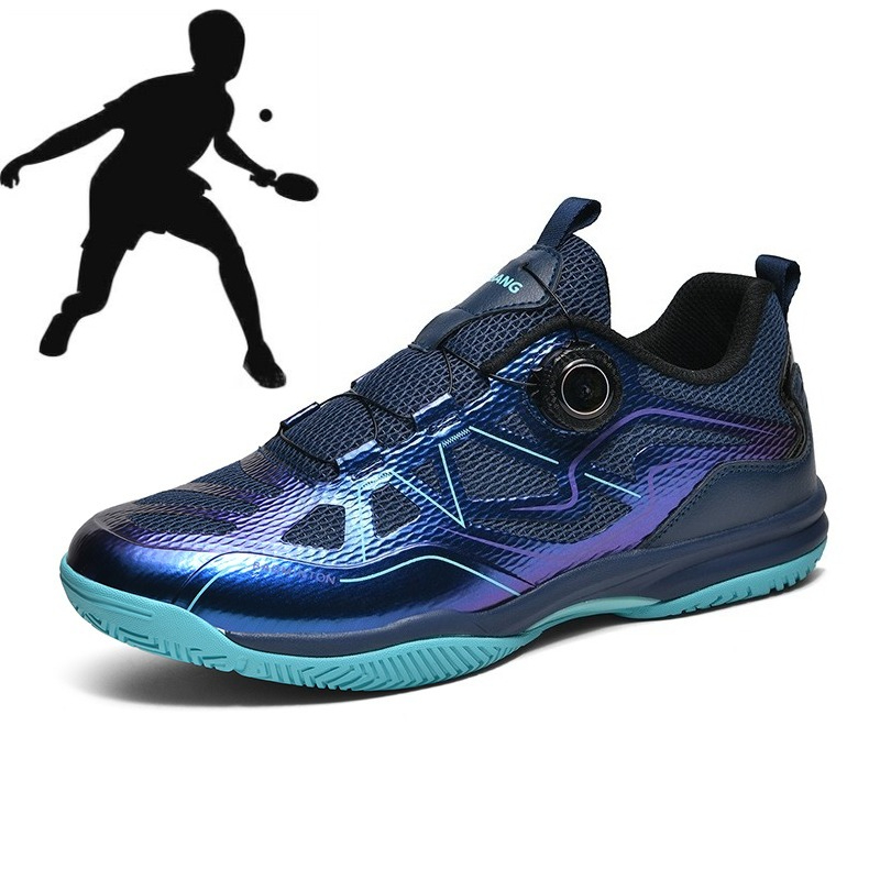 Badminton Shoes Men - 男女兼用の新しい卓球シューズ、アウトドアフィットネス、バドミントン、バレーボールシューズ、サイズ36-45、プロフェッショナルテニスシューズ