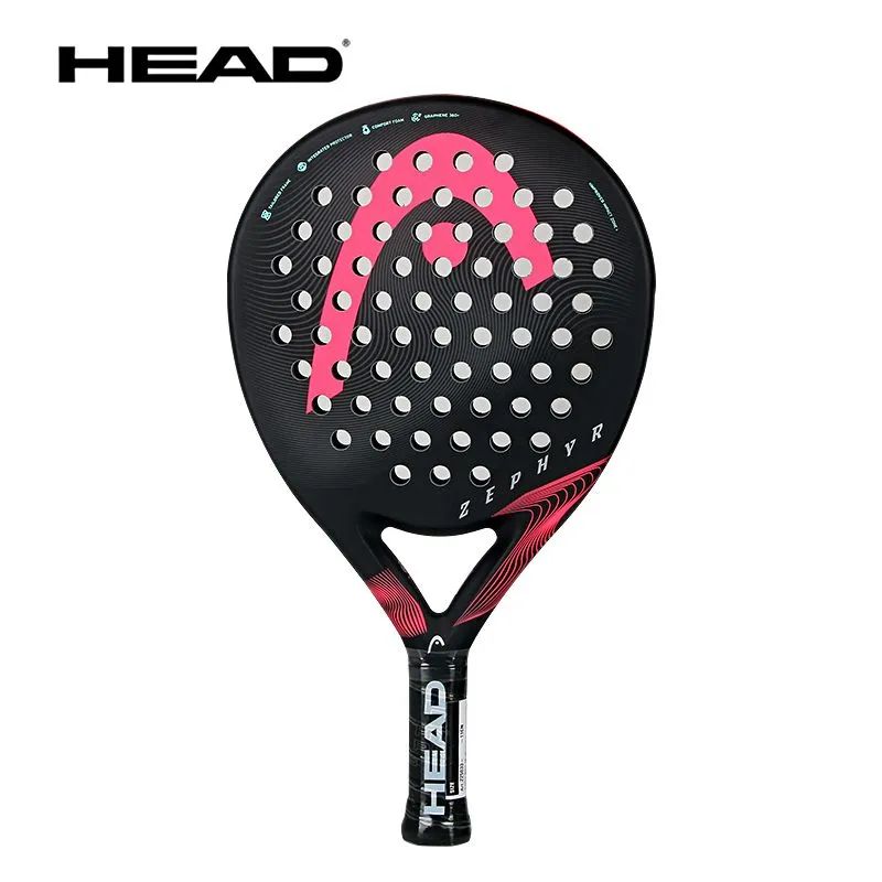 Badminton Racket Carbon - ヘッドプレート テニスラケット カーボンファイバー グラフェン 360 快適フォームコア