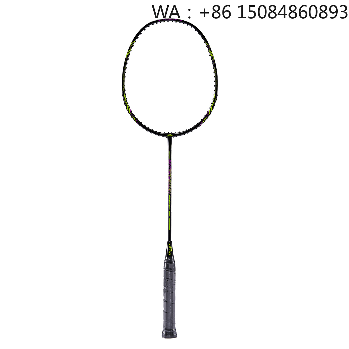Badminton Grip - UC670 3U 複合グラファイトバドミントンラケット、軽量合金フレーム、中硬度 PU グリップ、ジュニア向け日常スポーツトレーニング用
