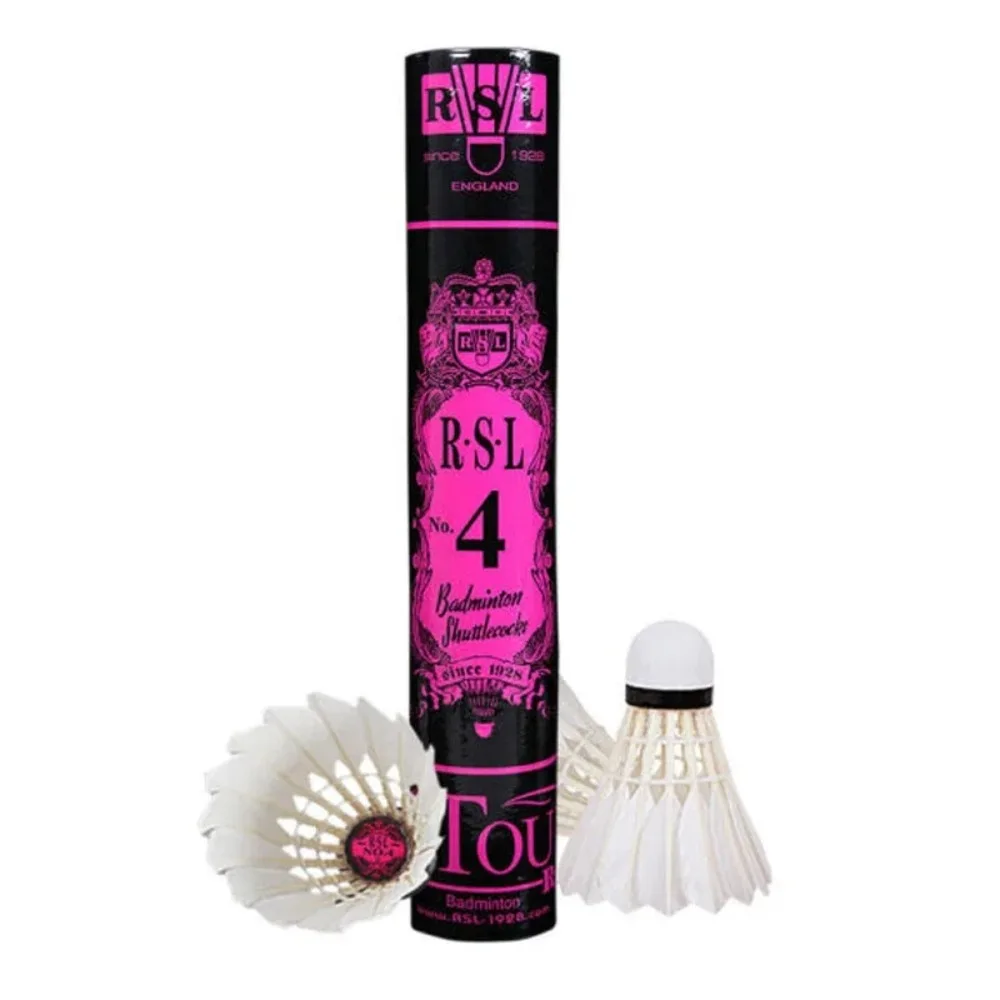 本物のRSL No.4、No.5、No.6、No.7シャトル - Feather Shuttlecock のレビューと価格