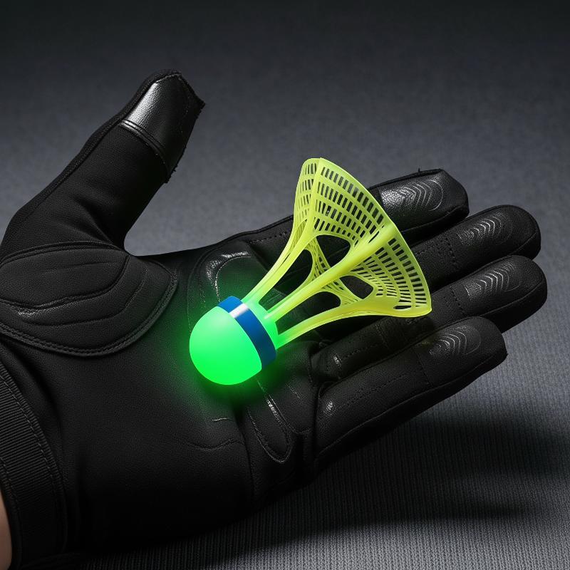 [J] LEDライト付きバドミントンシャトルコック3個入り  - Badminton Shuttlecock のレビューと価格