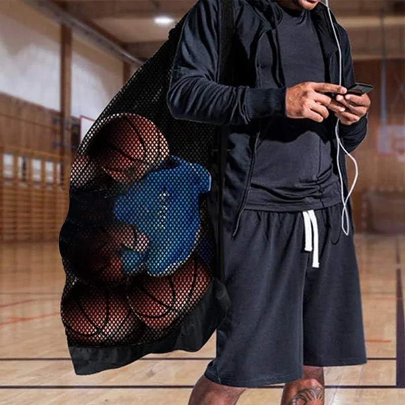 サッカー バスケットボール 巾着ボールバッグ テニス バレー - Badminton Bag のレビューと価格