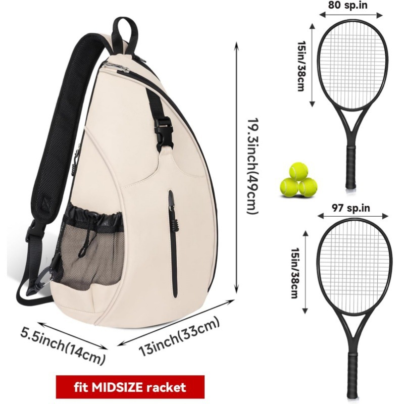 バドミントンバッグ アウトドアスポーツトレーニング ショルダ - Badminton Bag のレビューと価格