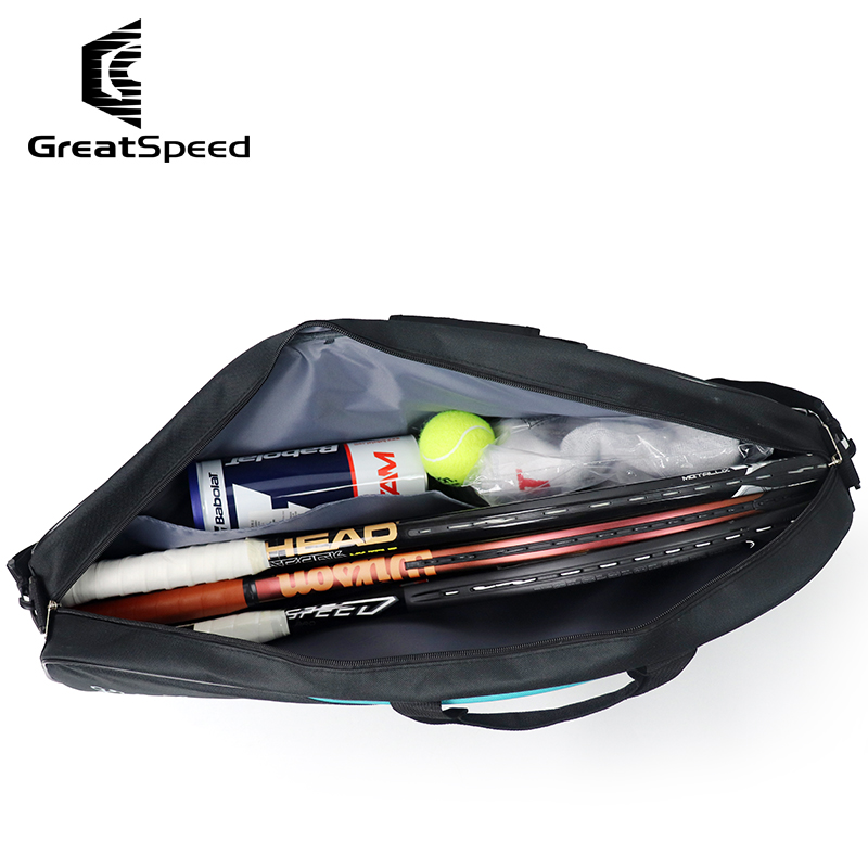 Greatspeed 3-6 個テニスバドミントンラケットス - Badminton Bag のレビューと価格