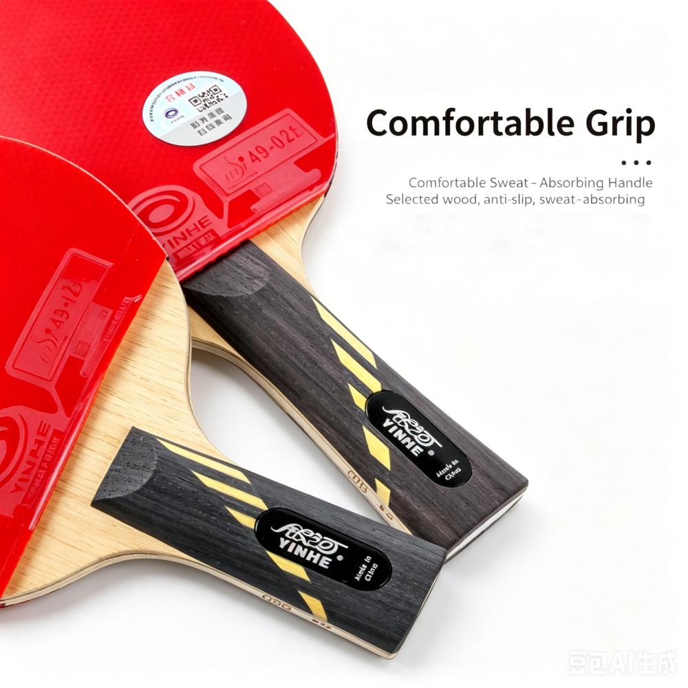 プロフェッショナルインヘ 9 スターテーブルテニスラケット  - Badminton Racket Carbon のレビューと価格